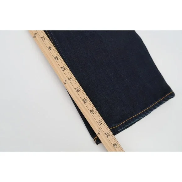 Nudie Jeans Average Joe Mens 38x32 Double Dip Indigo Straight Leg Denim NJ2160 - Picture 14 of 15